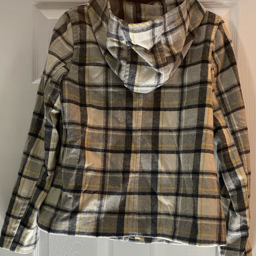 Old Navy Checkered Toggle Jacket - image 2